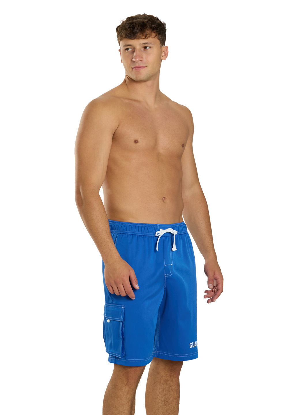 Sporti Guard Men's Hybrid Cargo Swim Trunk