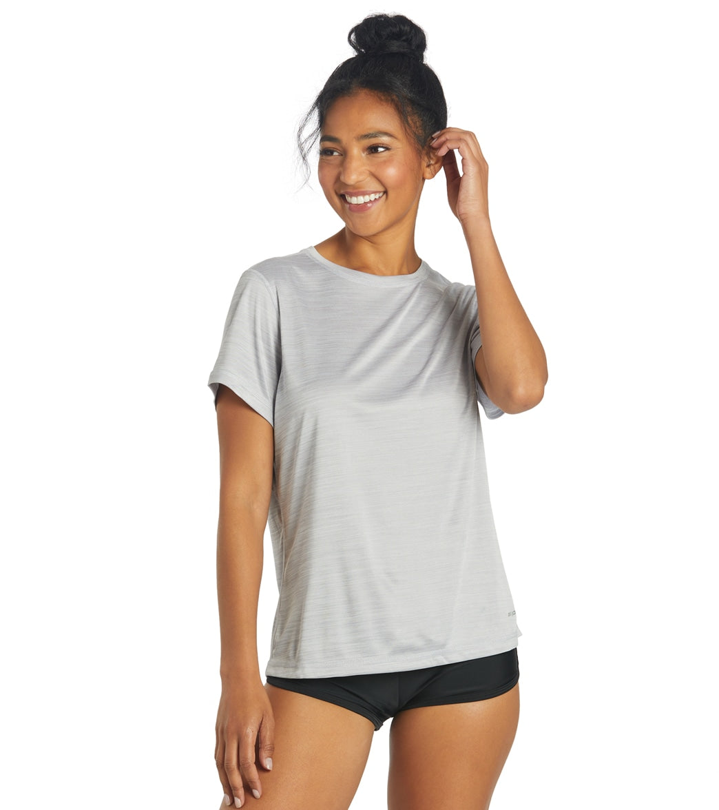 Sporti Women's S/S Hybrid UPF 50+ Sun Shirt