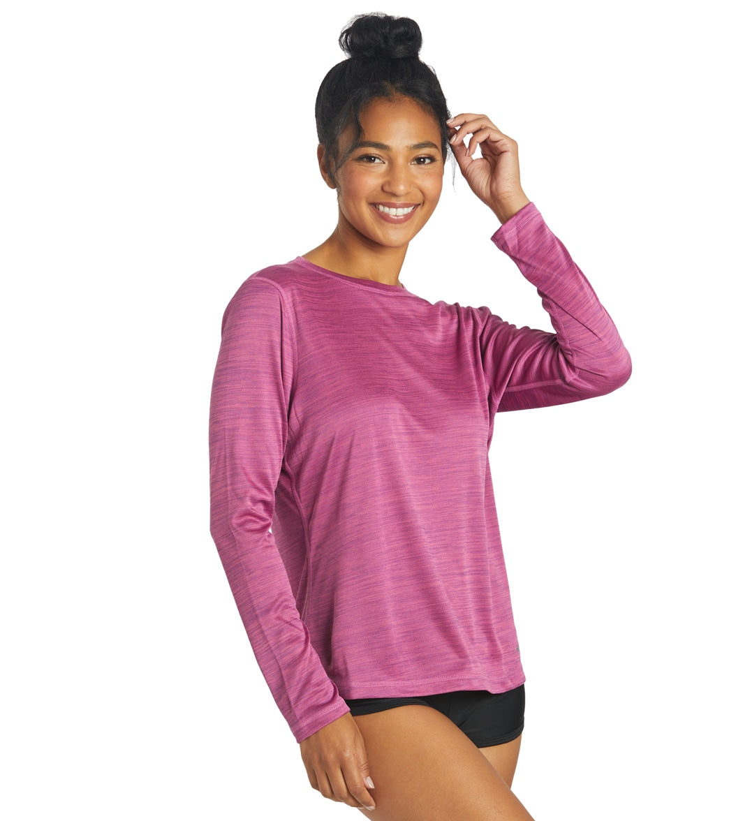 Sporti Women's L/S Hybrid UPF 50+ Sun Shirt