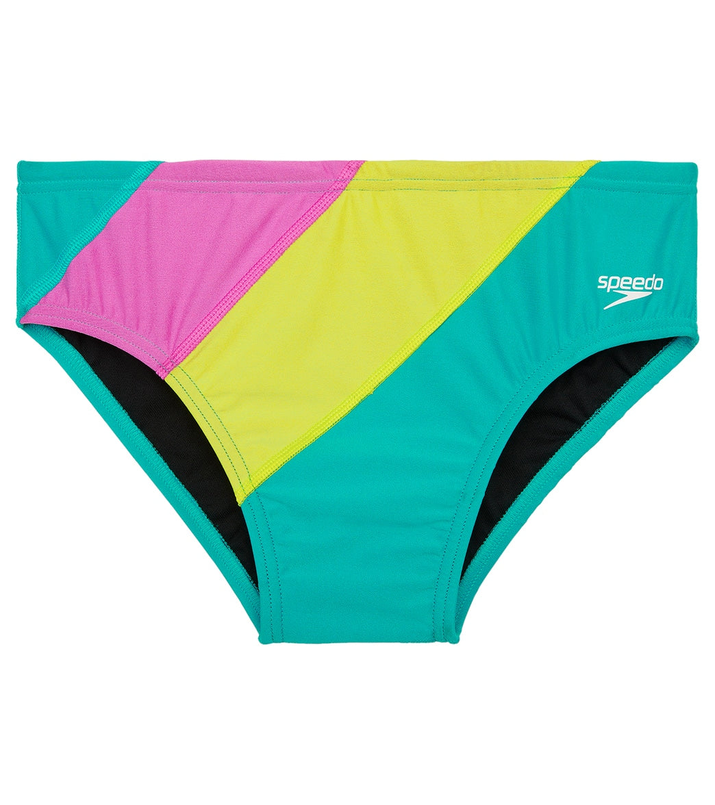 Speedo Vibe Men's Color Blocked One Brief Swimsuit