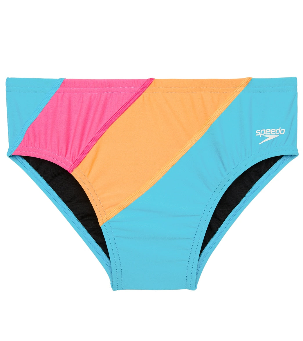 Speedo Vibe Men's Color Blocked One Brief Swimsuit