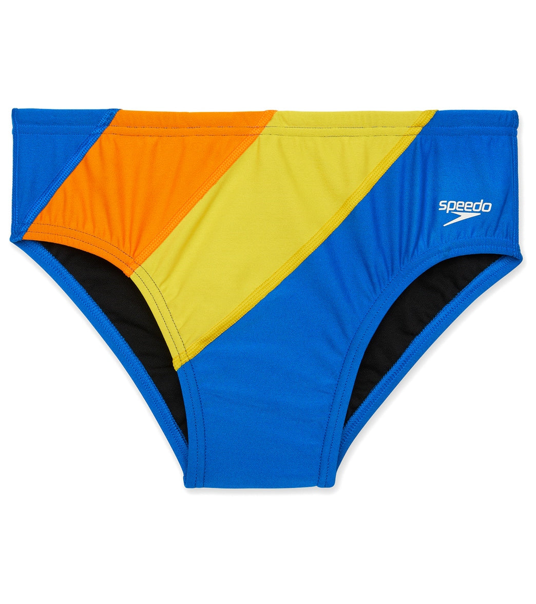 Speedo Vibe Men's Color Blocked One Brief Swimsuit