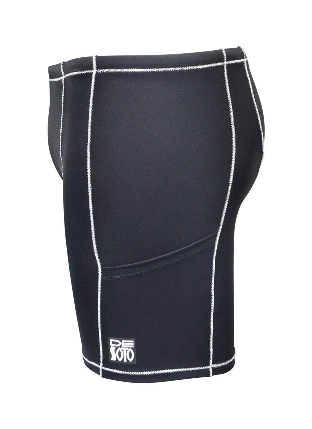 DeSoto Men's Dual Pocket Low-Cut Carrera Tri Short