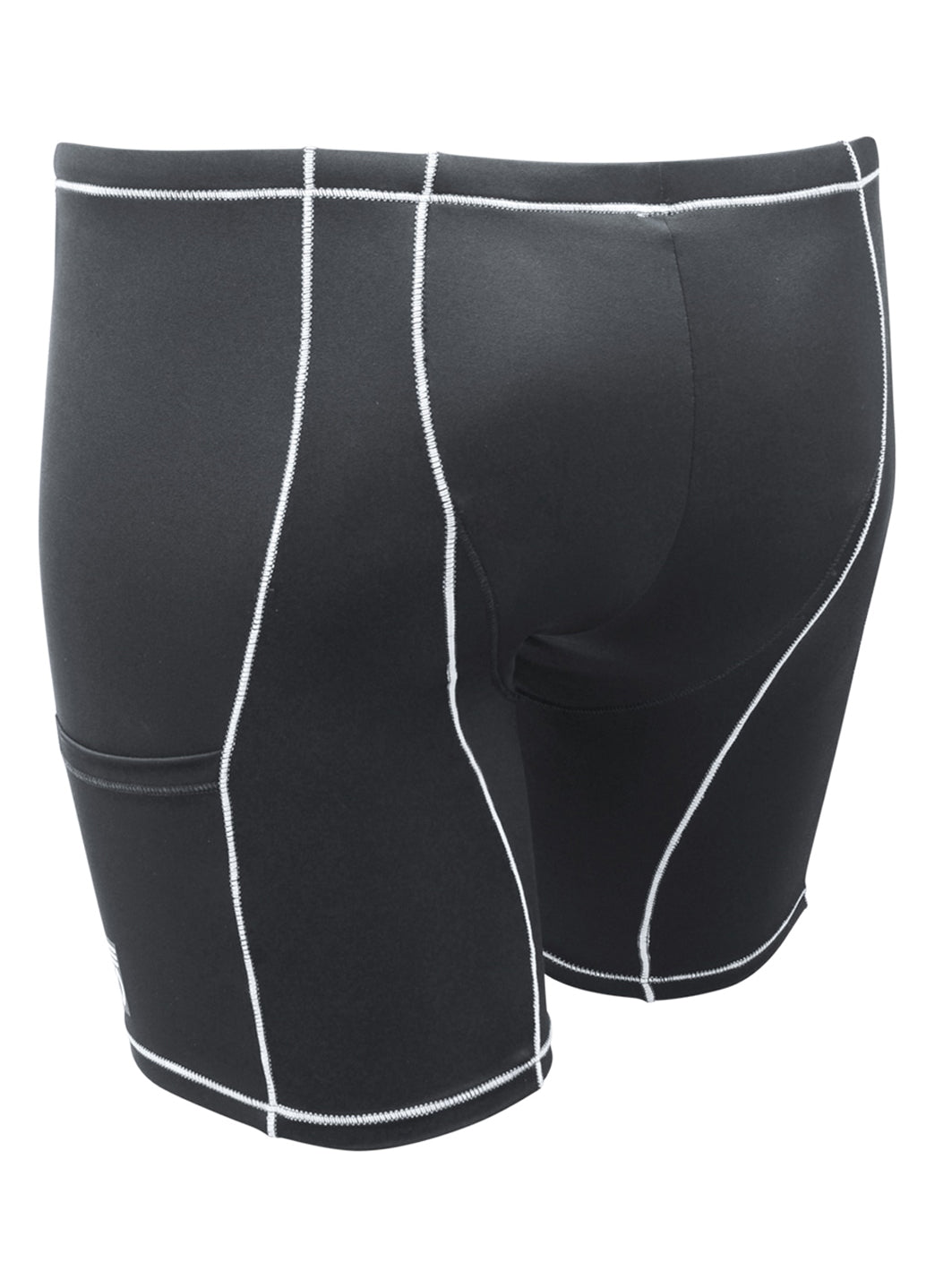 DeSoto Men's Dual Pocket Low-Cut Carrera Tri Short