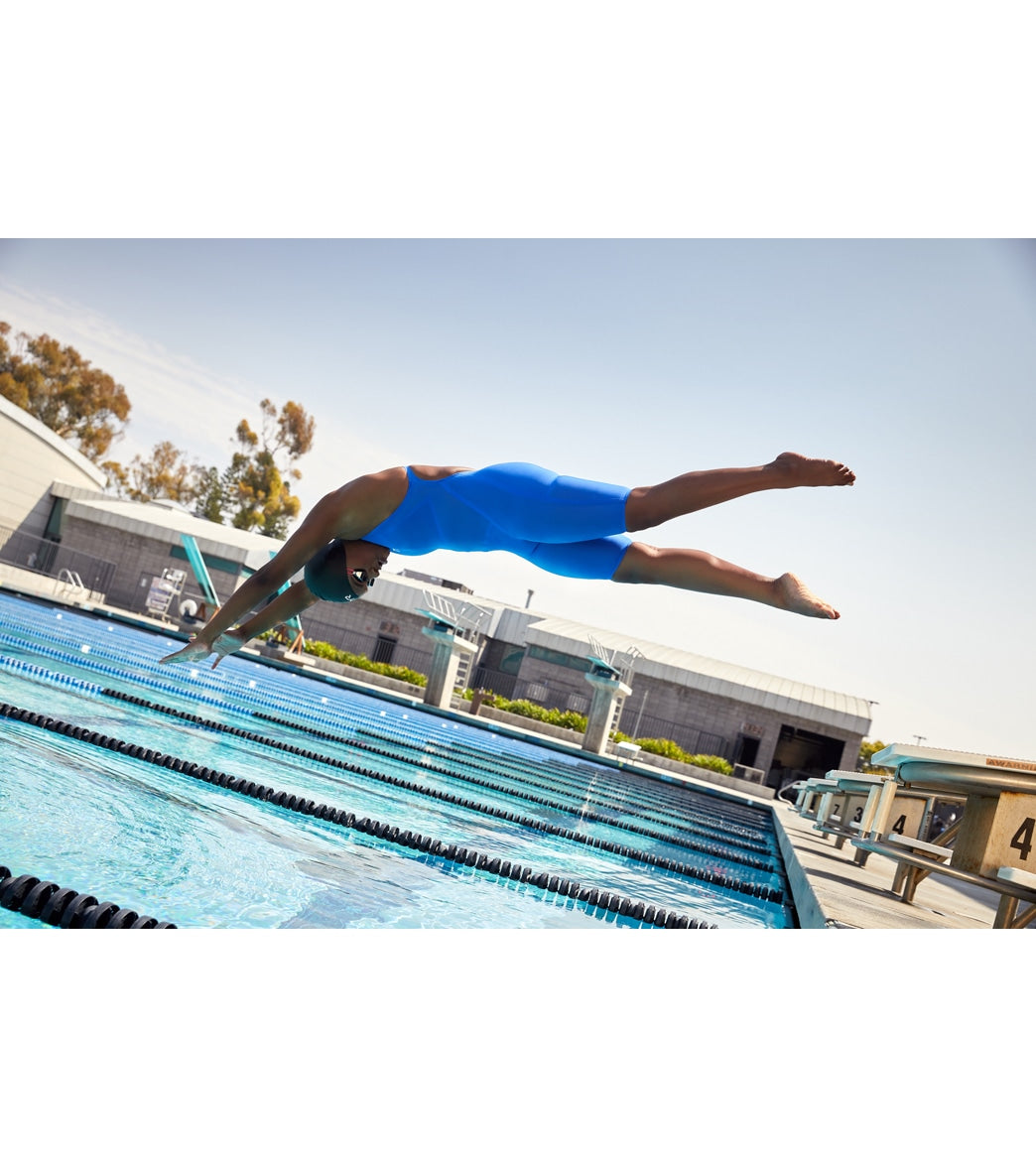 TYR Women's Invictus Open Back Tech Suit Swimsuit