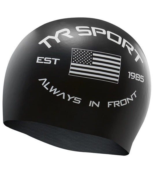 TYR Always In Front Silicone Swim Cap