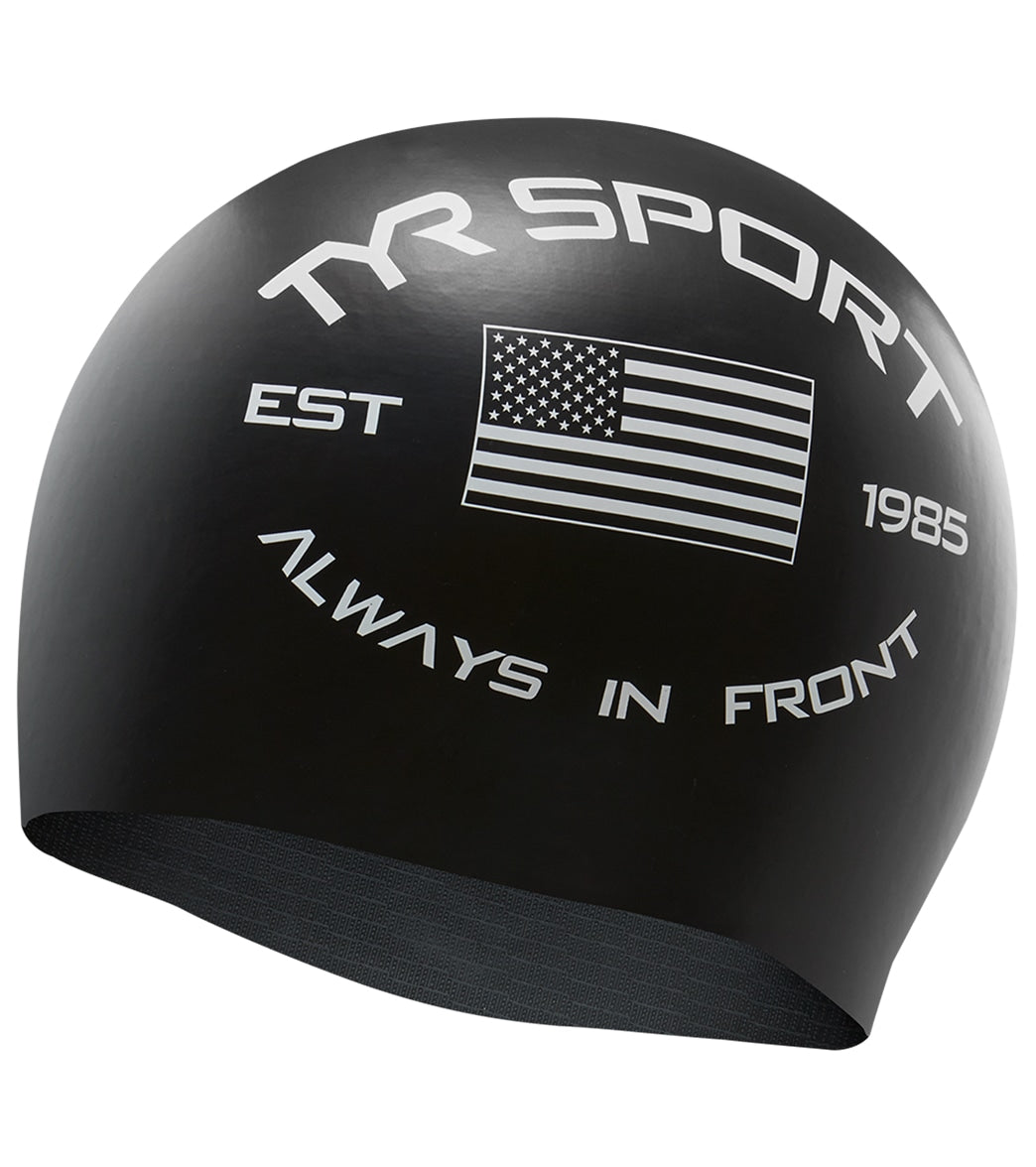 TYR Always In Front Silicone Swim Cap