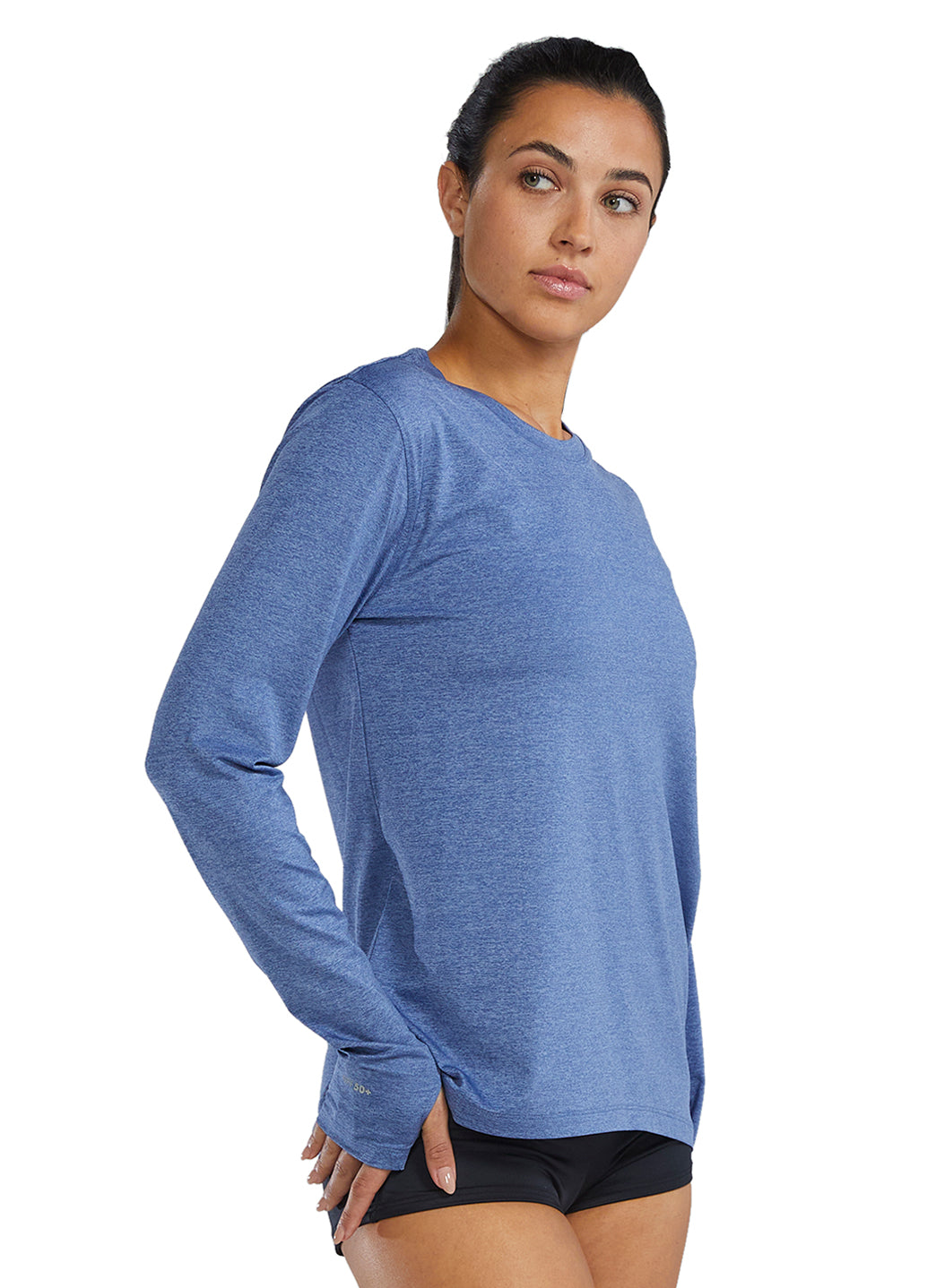 TYR Women's SunDefense Long Sleeve UPF 50+ Swim Shirt