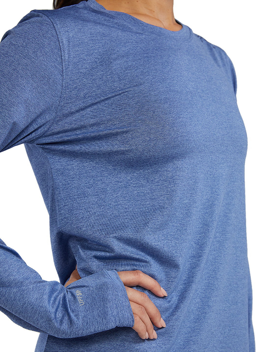 TYR Women's SunDefense Long Sleeve UPF 50+ Swim Shirt