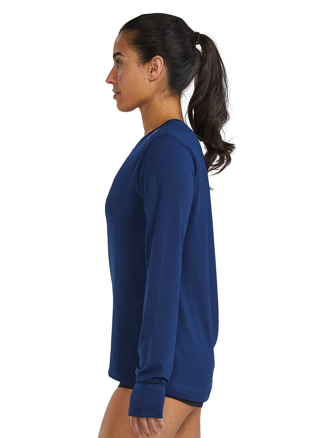 TYR Women's SunDefense Long Sleeve UPF 50+ Swim Shirt