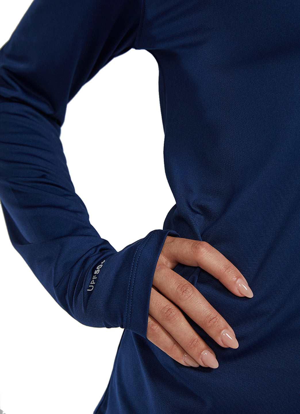 TYR Women's SunDefense Long Sleeve UPF 50+ Swim Shirt