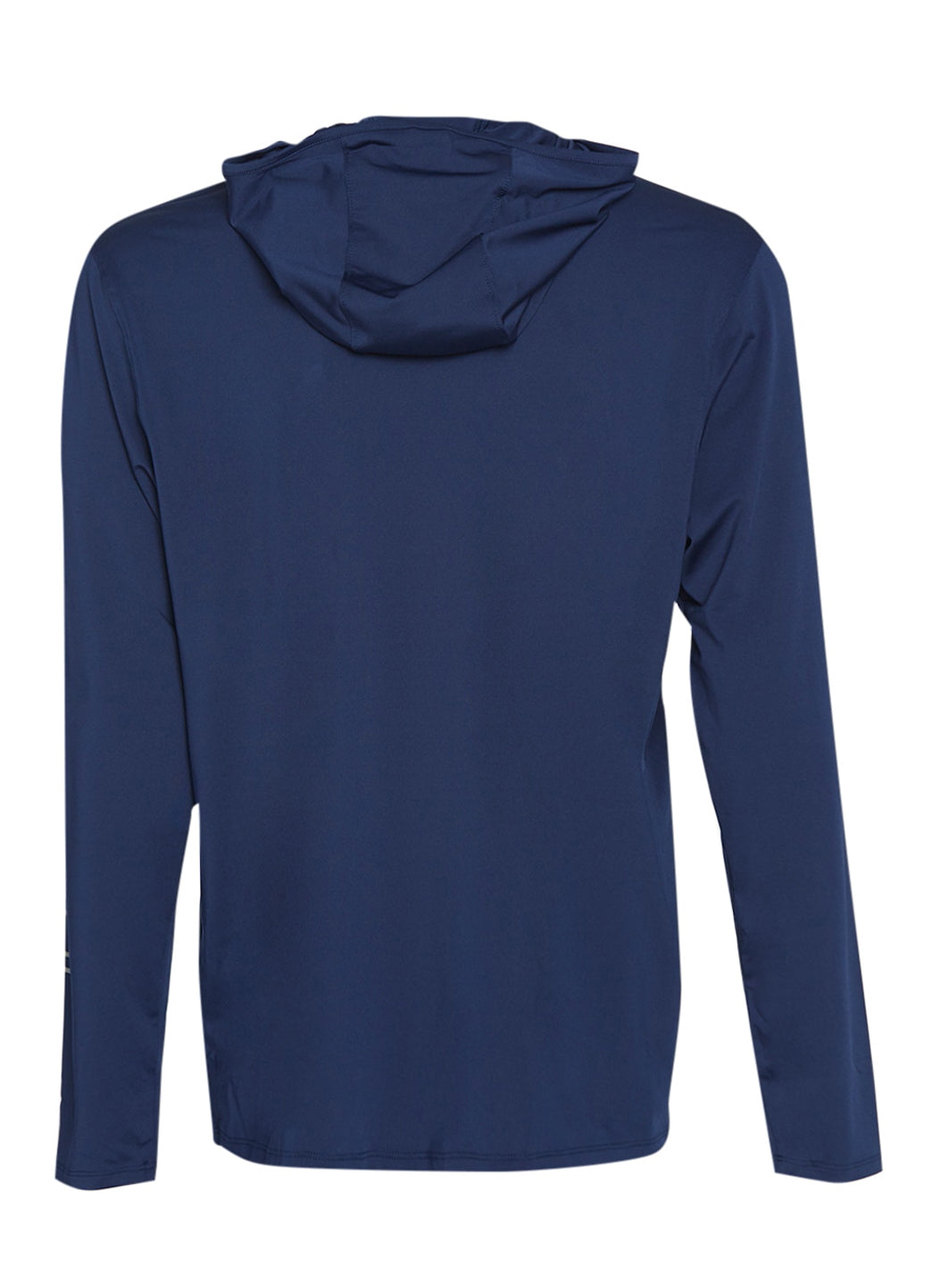 TYR Men's SunDefense Long Sleeve Hooded Swim Shirt