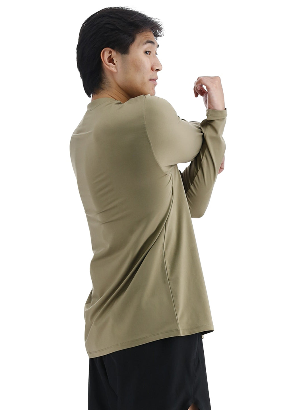 TYR Men's SunDefense Long Sleeve UPF 50+ Swim Shirt