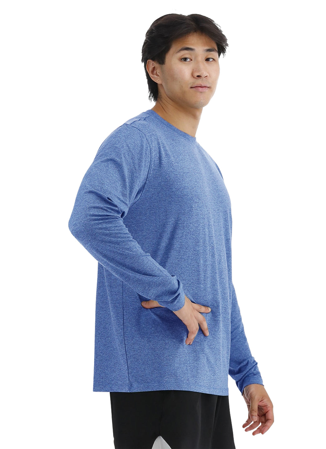 TYR Men's SunDefense Long Sleeve UPF 50+ Swim Shirt