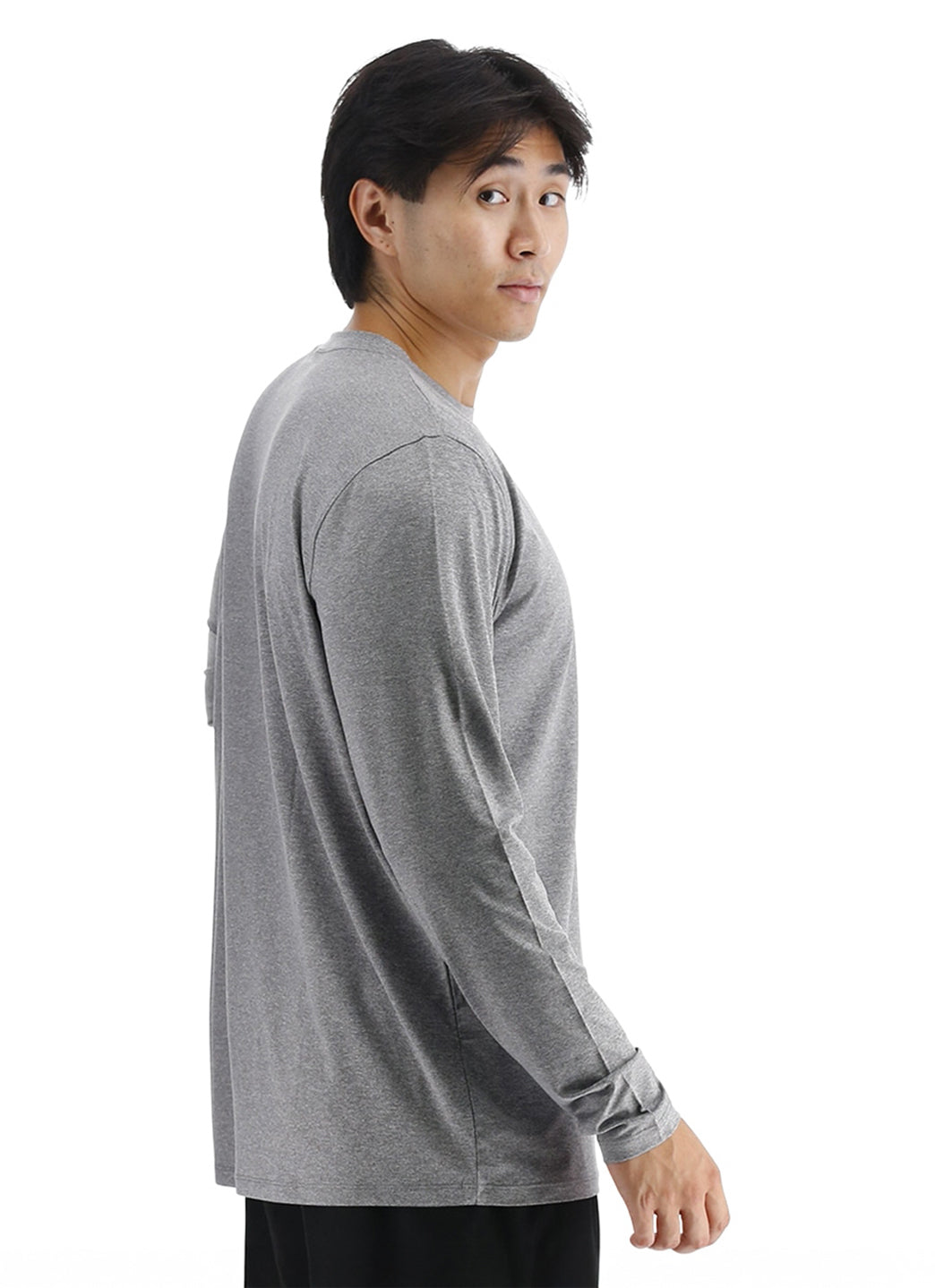 TYR Men's SunDefense Long Sleeve UPF 50+ Swim Shirt