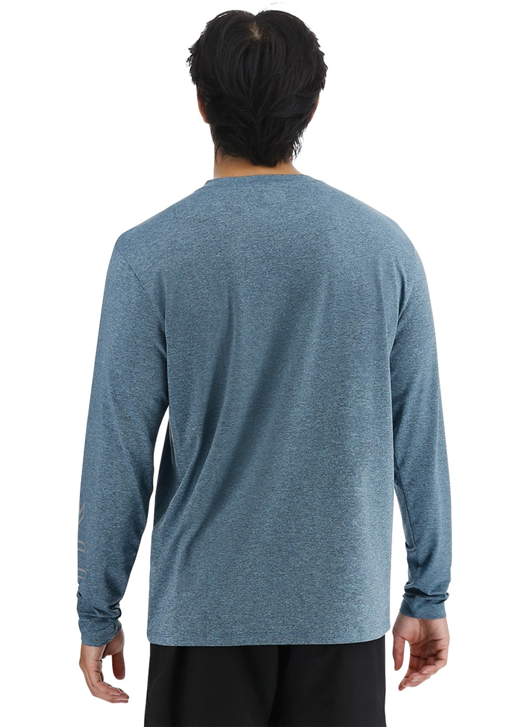 TYR Men's SunDefense Long Sleeve UPF 50+ Swim Shirt