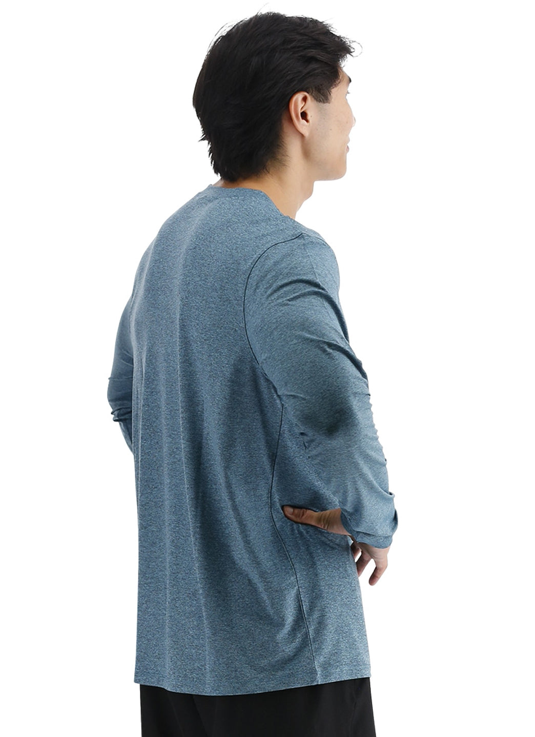 TYR Men's SunDefense Long Sleeve UPF 50+ Swim Shirt