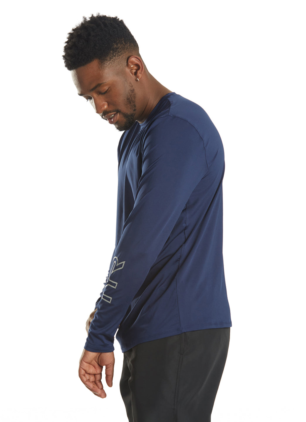 TYR Men's SunDefense Long Sleeve UPF 50+ Swim Shirt