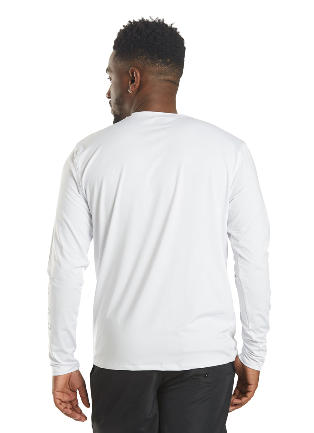 TYR Men's SunDefense Long Sleeve UPF 50+ Swim Shirt