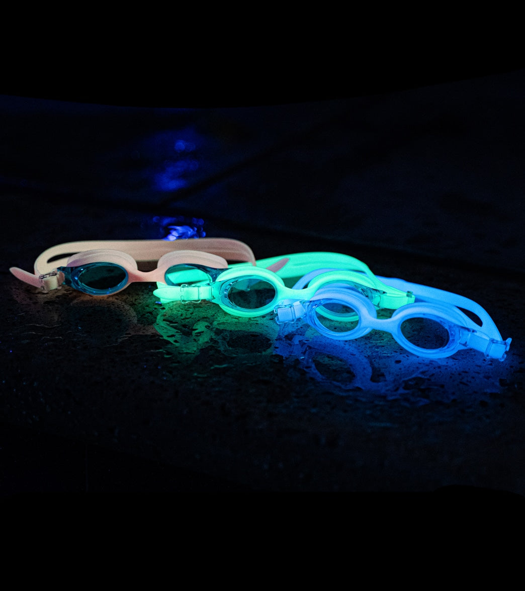 FINIS Kids' FlowGlow Glow-in-the-Dark Goggle