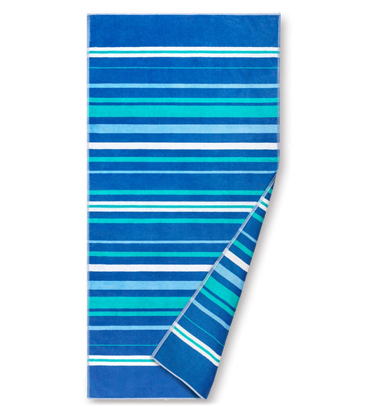 Dohler Cool Stripes Beach Towel 34"X 64"