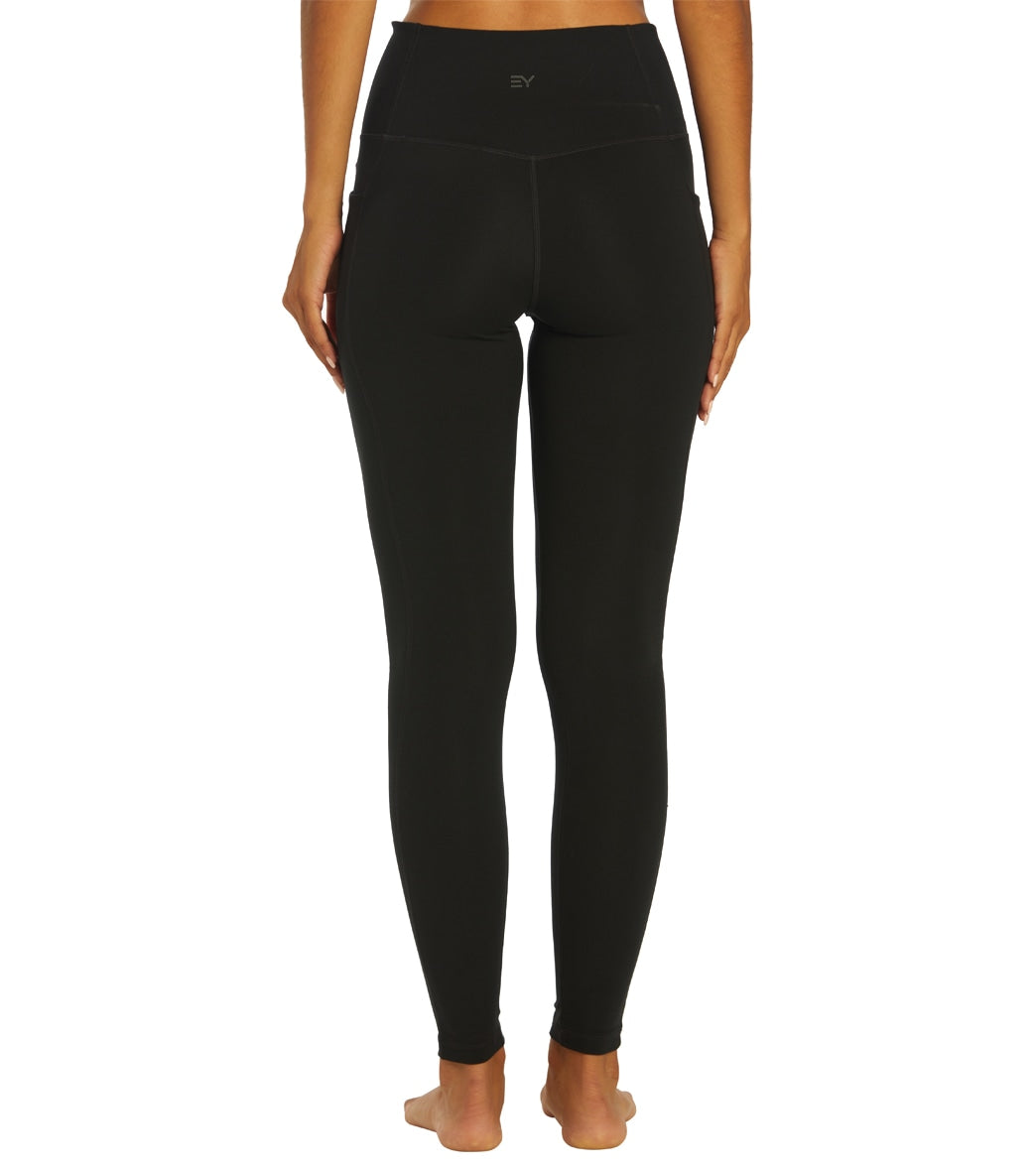 Everyday Yoga Uphold Solid High Waisted Leggings With Pockets 28"