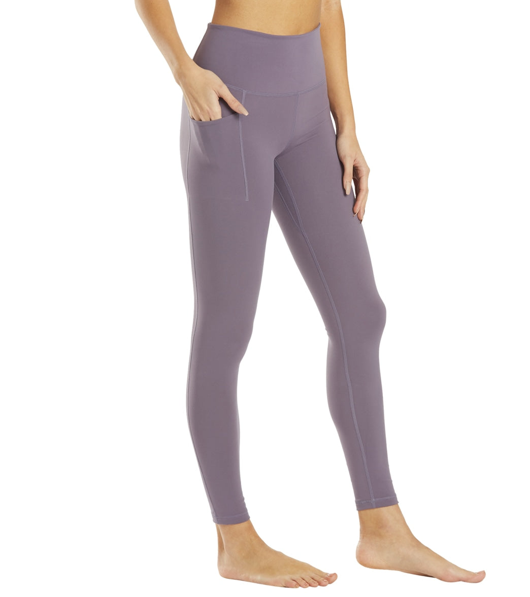 Everyday Yoga Uphold Solid High Waisted Leggings With Pockets 28"