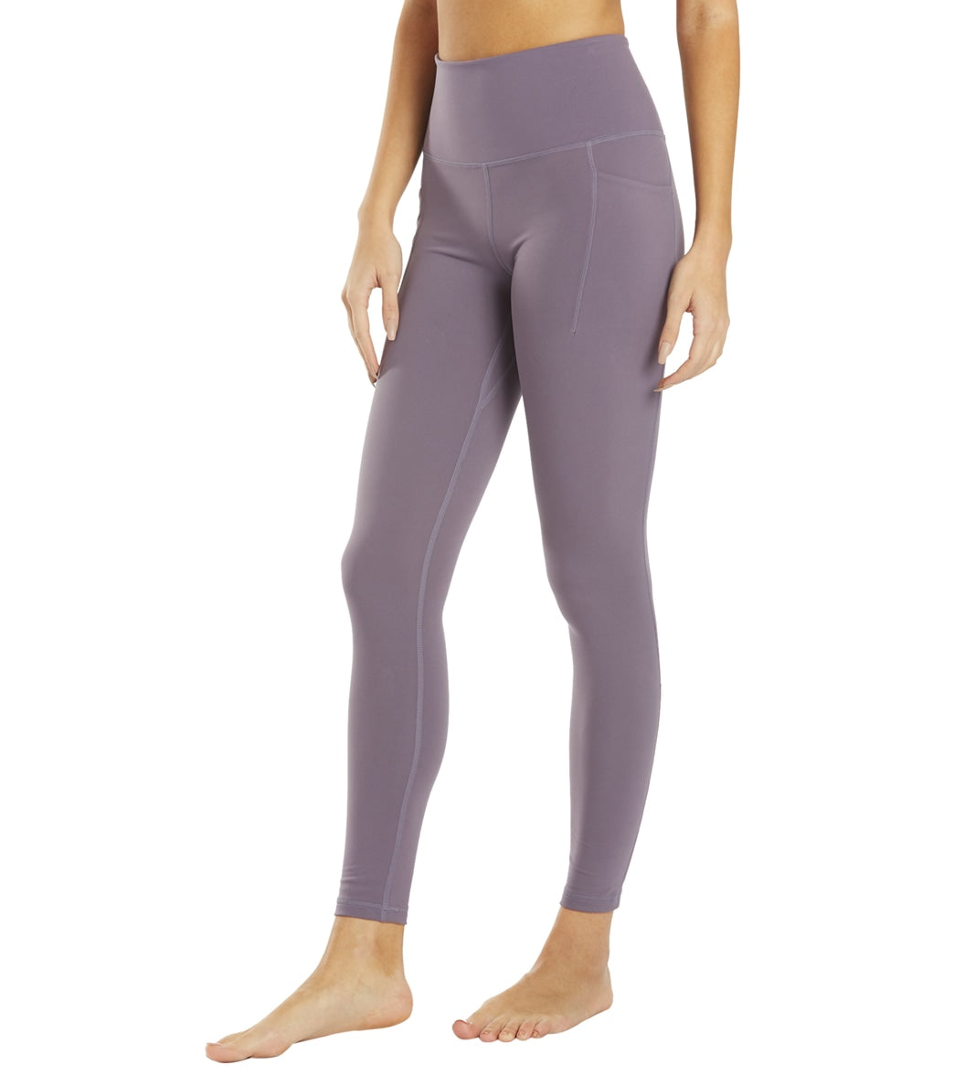 Everyday Yoga Uphold Solid High Waisted Leggings With Pockets 28"