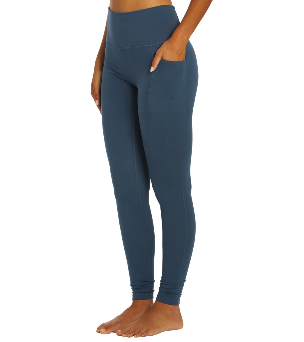 Everyday Yoga Uphold Solid High Waisted Leggings With Pockets 28"