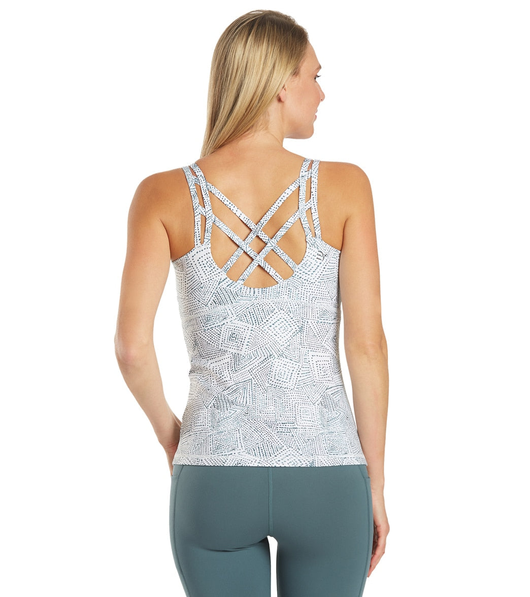 Everyday Yoga Radiant Tribe Strappy Back Support Tank