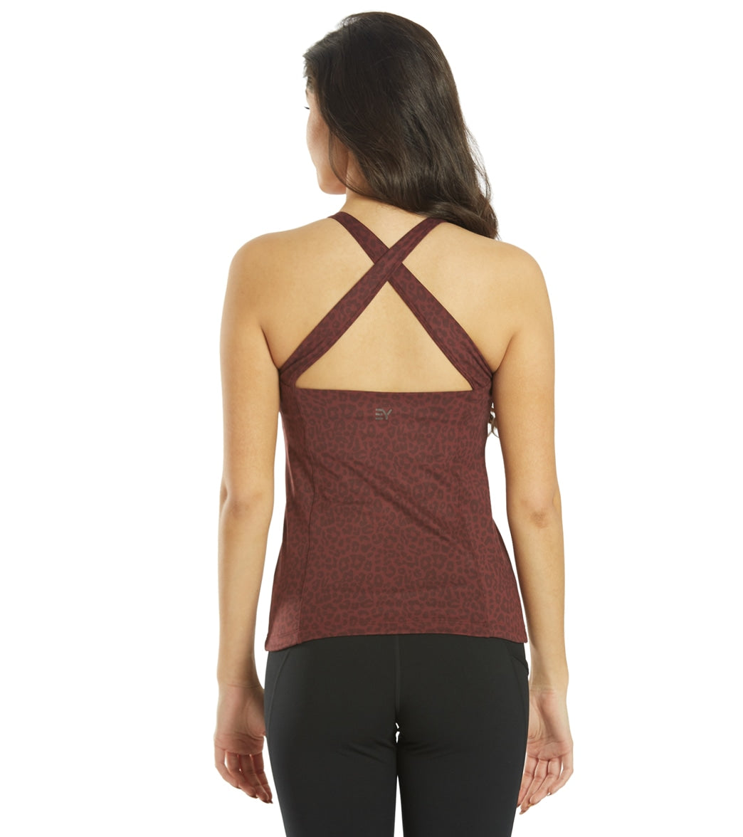 Everyday Yoga Elevated Cheetah Support Tank