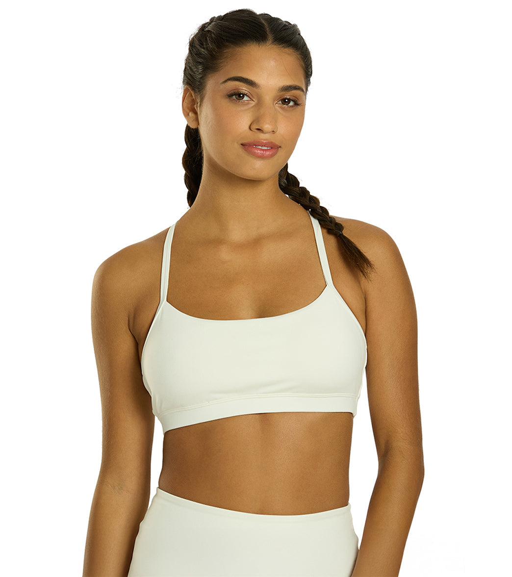 Everyday Yoga Delight Solid Racer Back Sports Bra