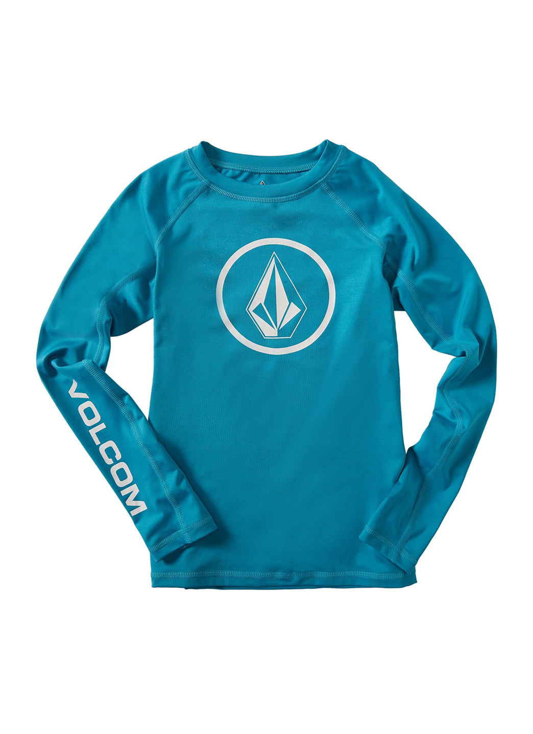 Volcom Boys' Lido Solid Long Sleeve Rashguard