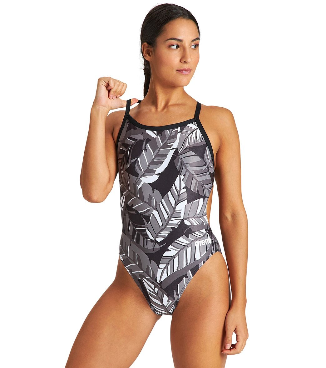 Arena Women's Tropicals Challenge Back One Piece Swimsuit