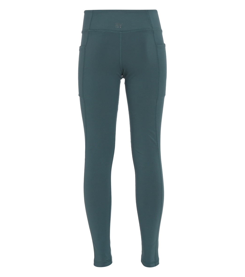 Everyday Yoga Girl Uphold Solid High Waisted Leggings With Pockets