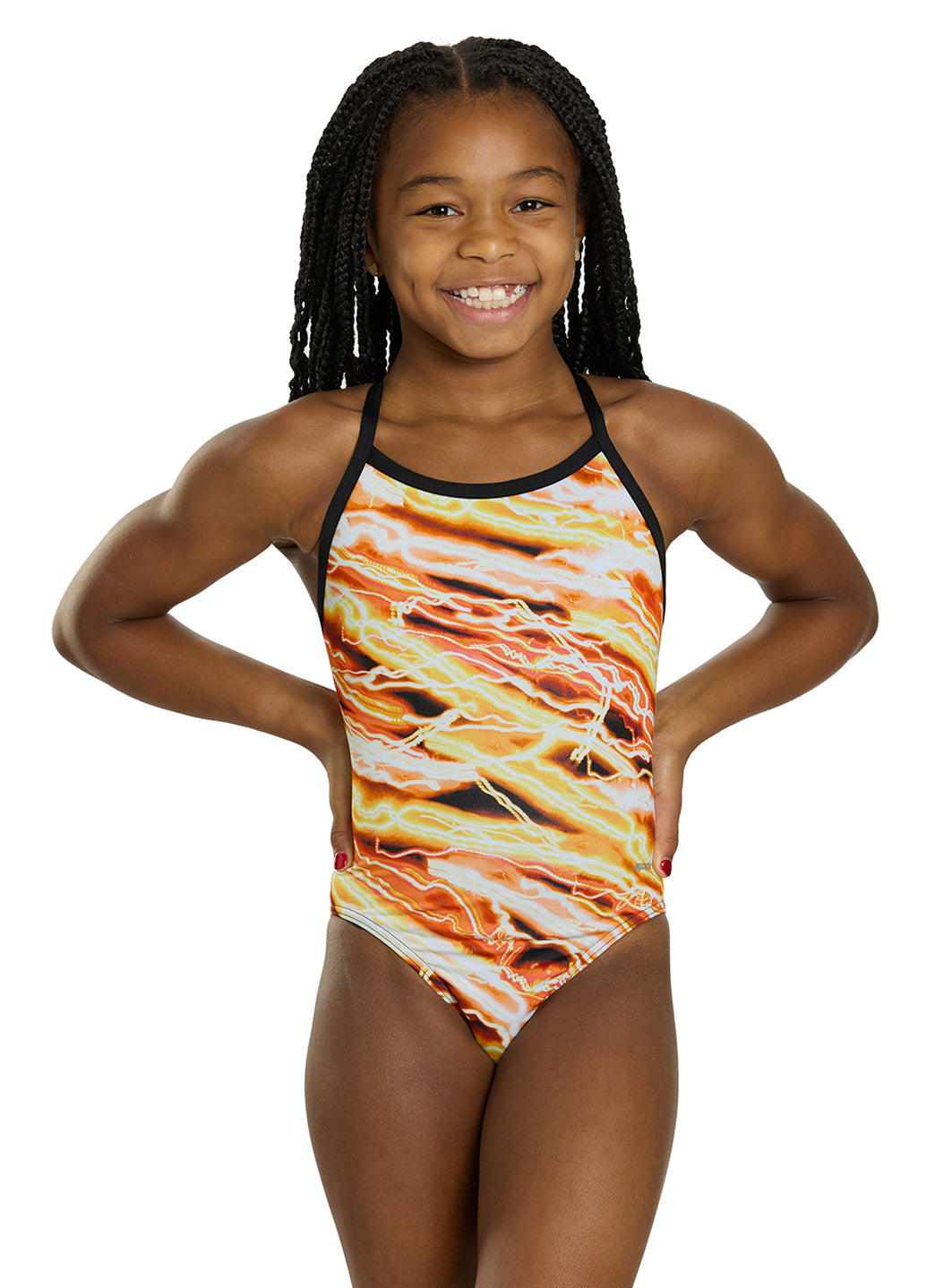 Sporti HydroLast Flash Thin Strap One Piece Swimsuit (26-40)