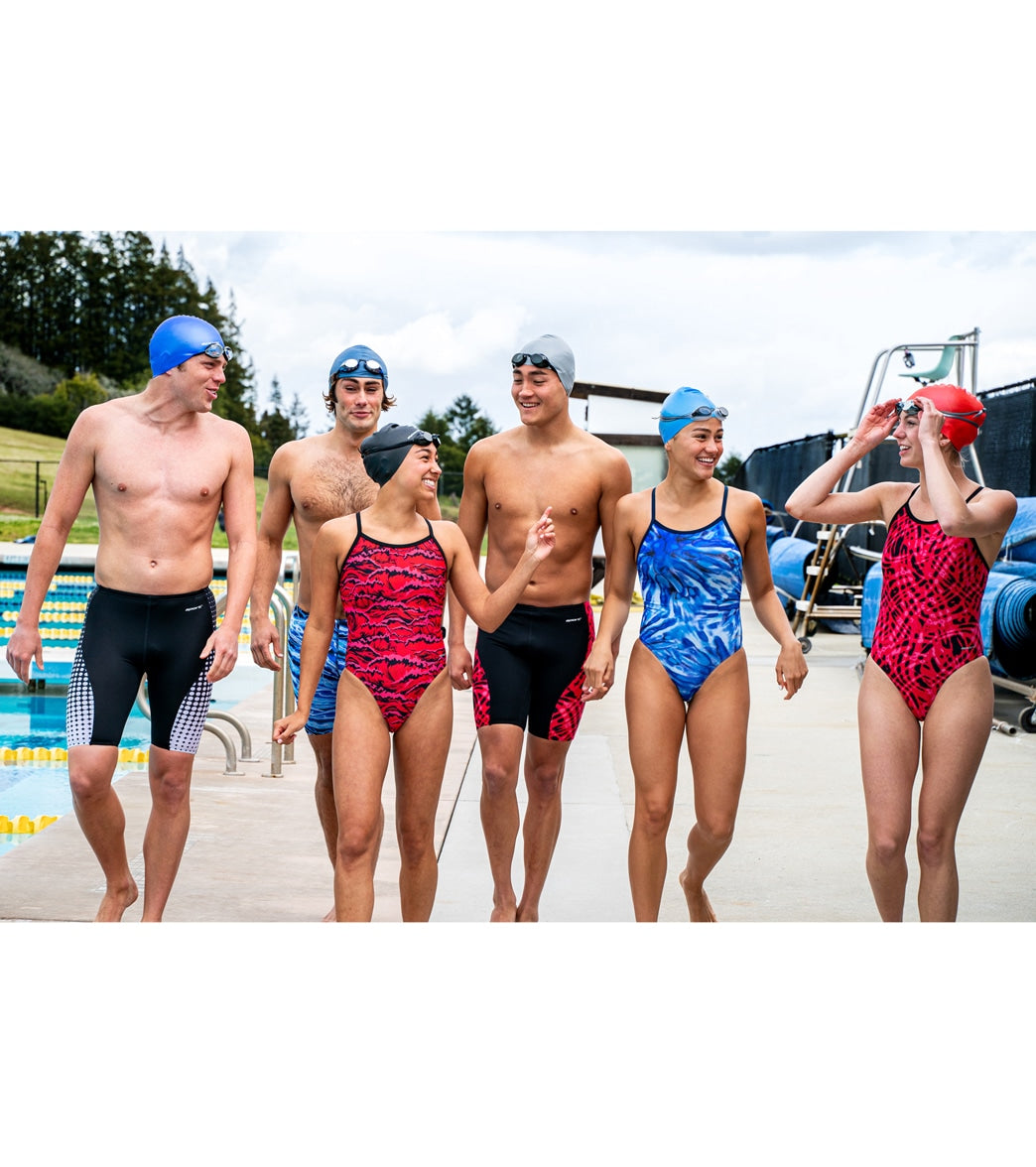 Sporti New Waves Thin Strap One Piece Swimsuit (22-40)