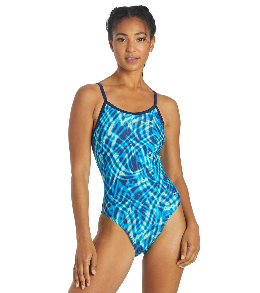 Sporti Serene Thin Strap One Piece Swimsuit
