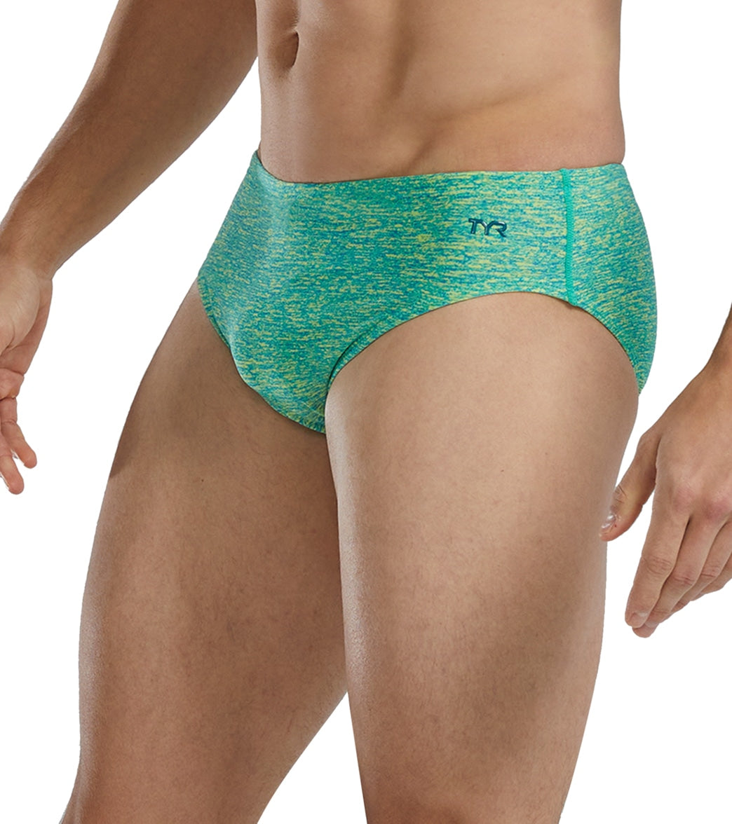 TYR Men's Lapped Durafast Elite Brief Swimsuit