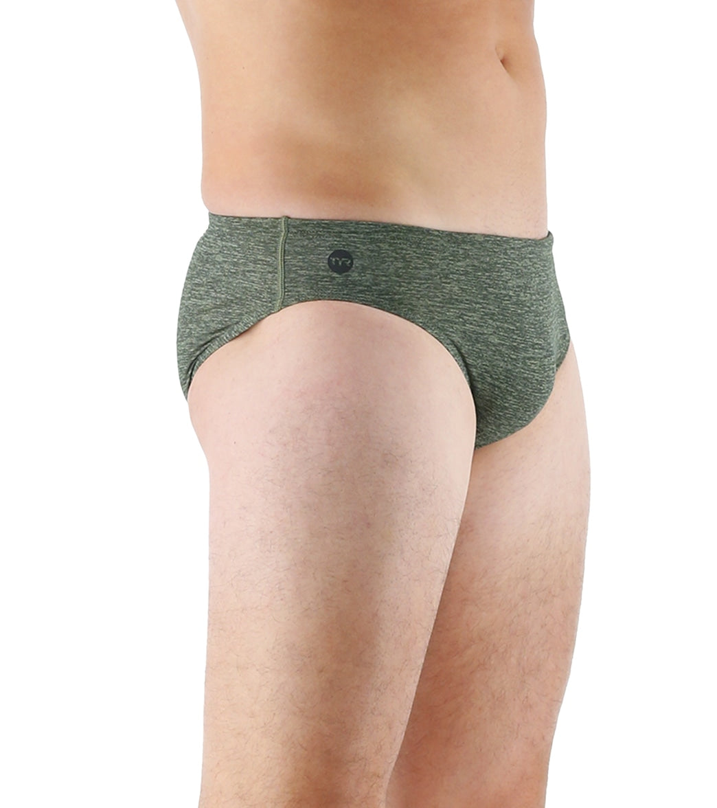 TYR Men's Lapped Durafast Elite Brief Swimsuit