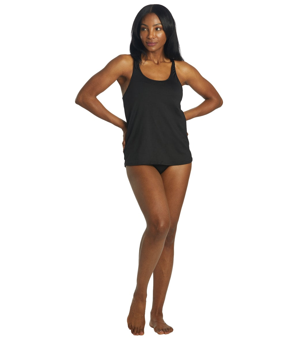 TYR Women's Solid Taylor Tankini Top