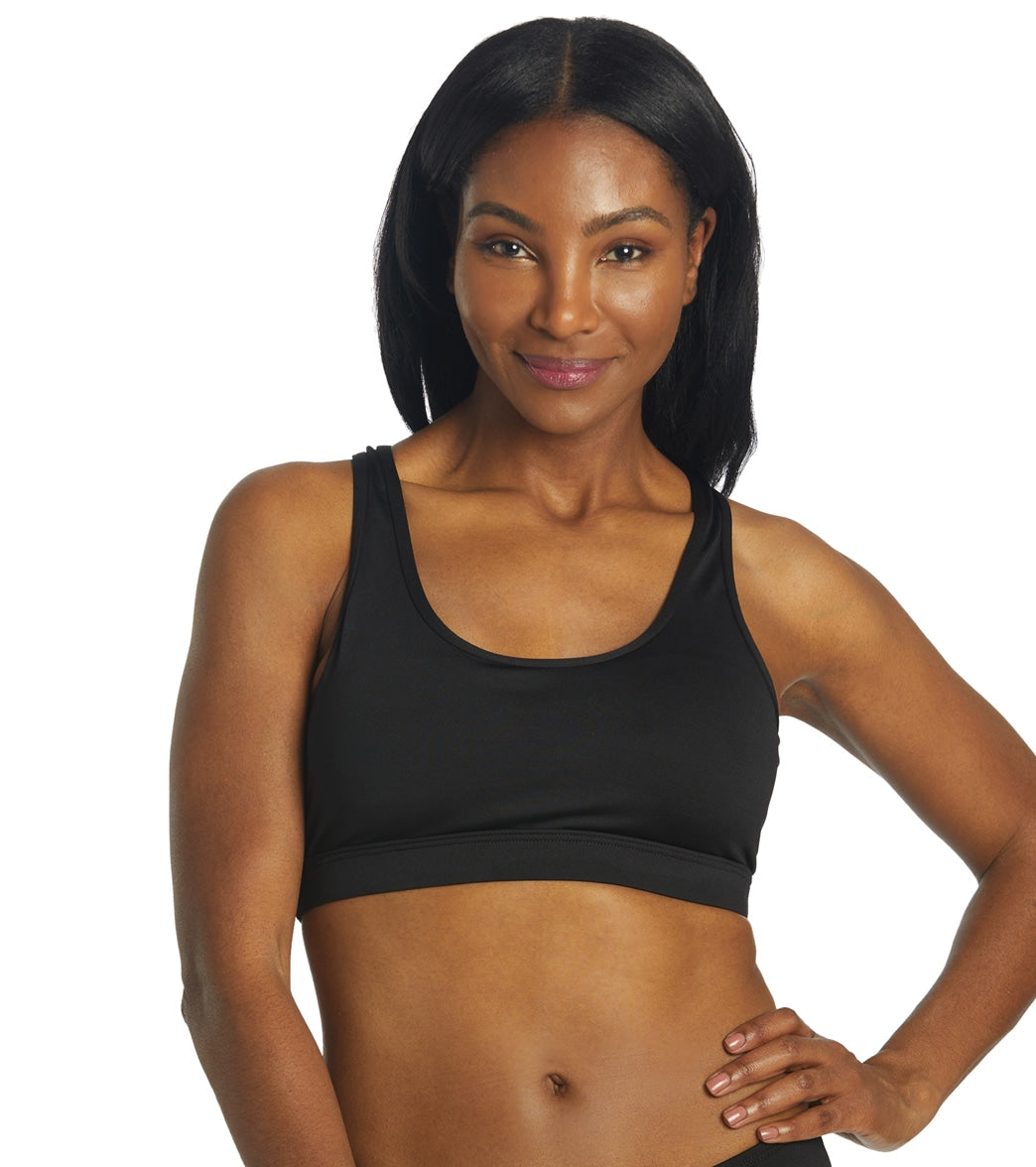 TYR Women's Solid Lyn Racerback Bikini Top