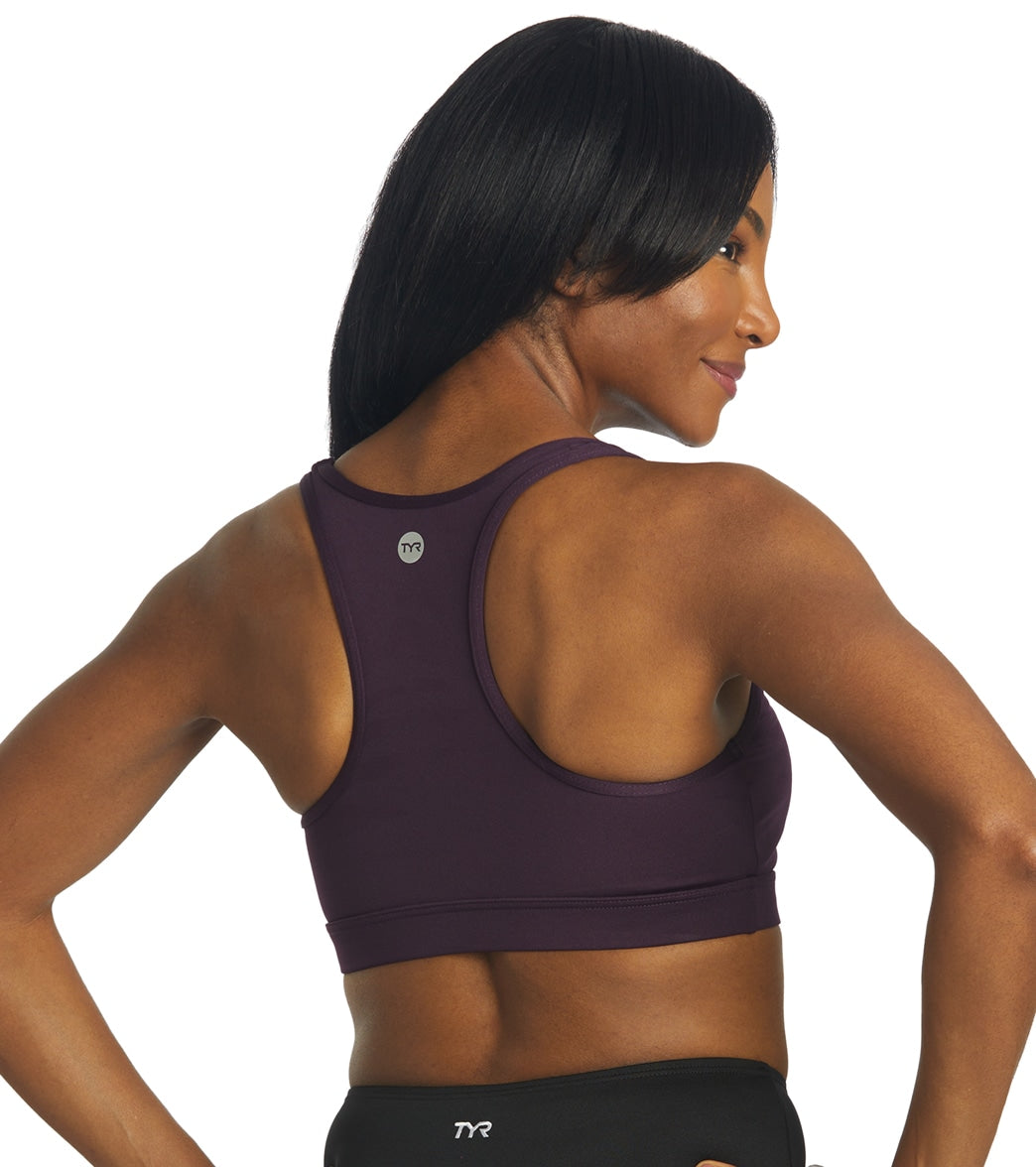 TYR Women's Solid Lyn Racerback Bikini Top