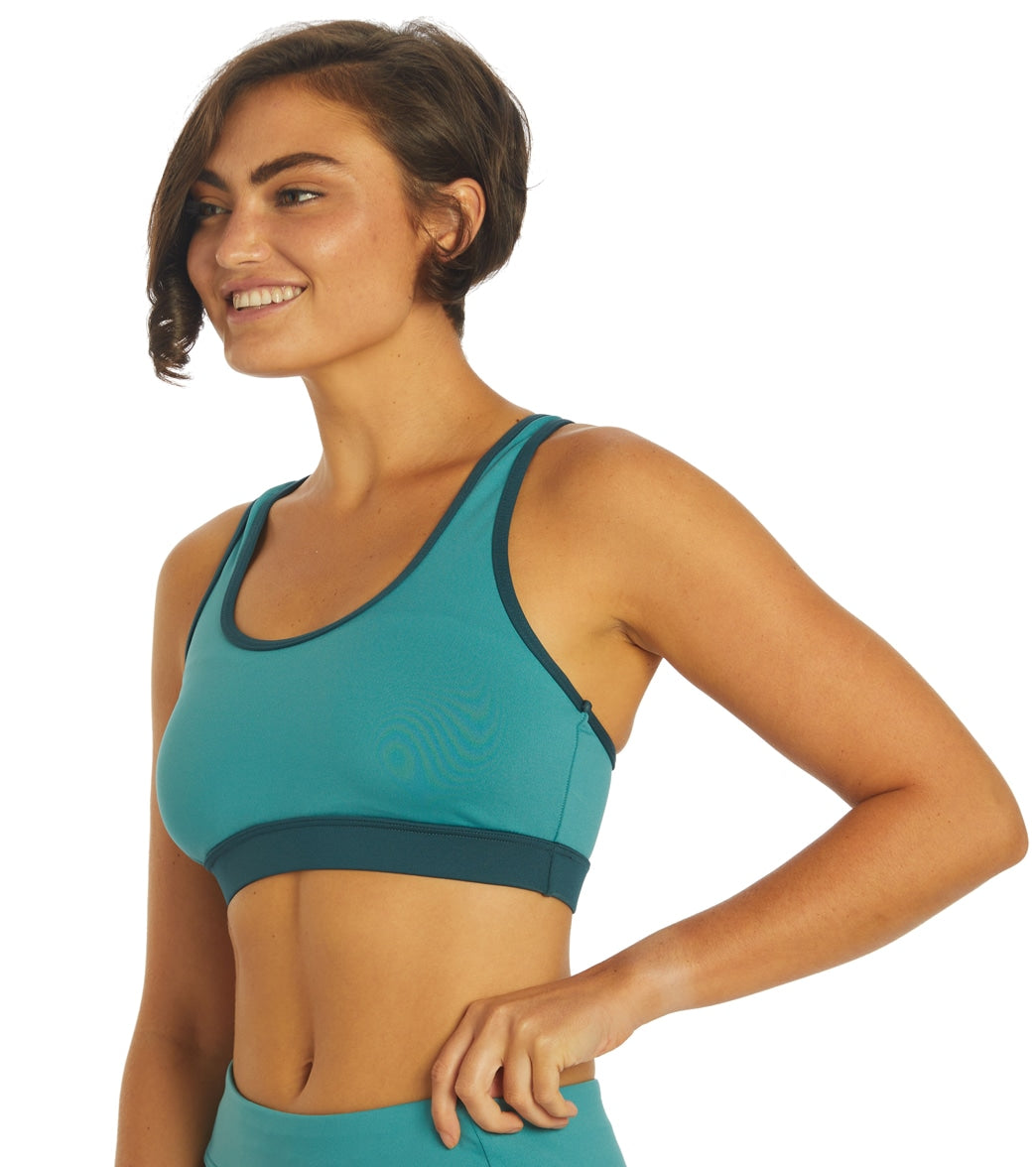 TYR Women's Solid Lyn Racerback Bikini Top