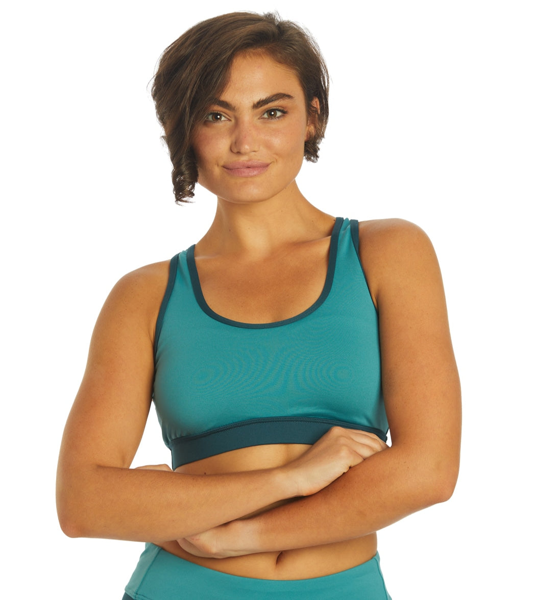 TYR Women's Solid Lyn Racerback Bikini Top