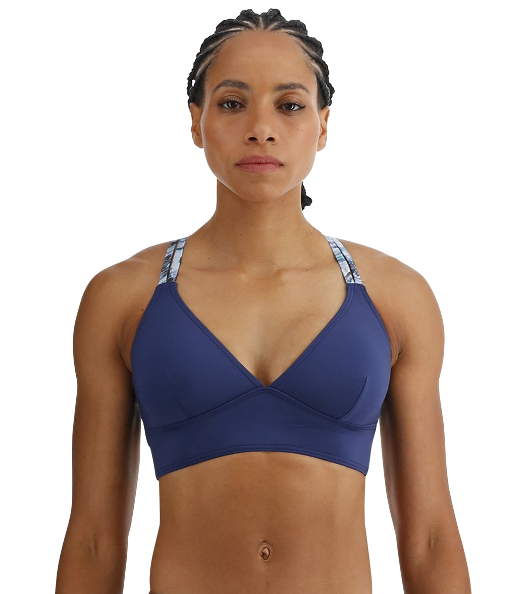TYR Women's Solid Madeline Bralette Bikini Top