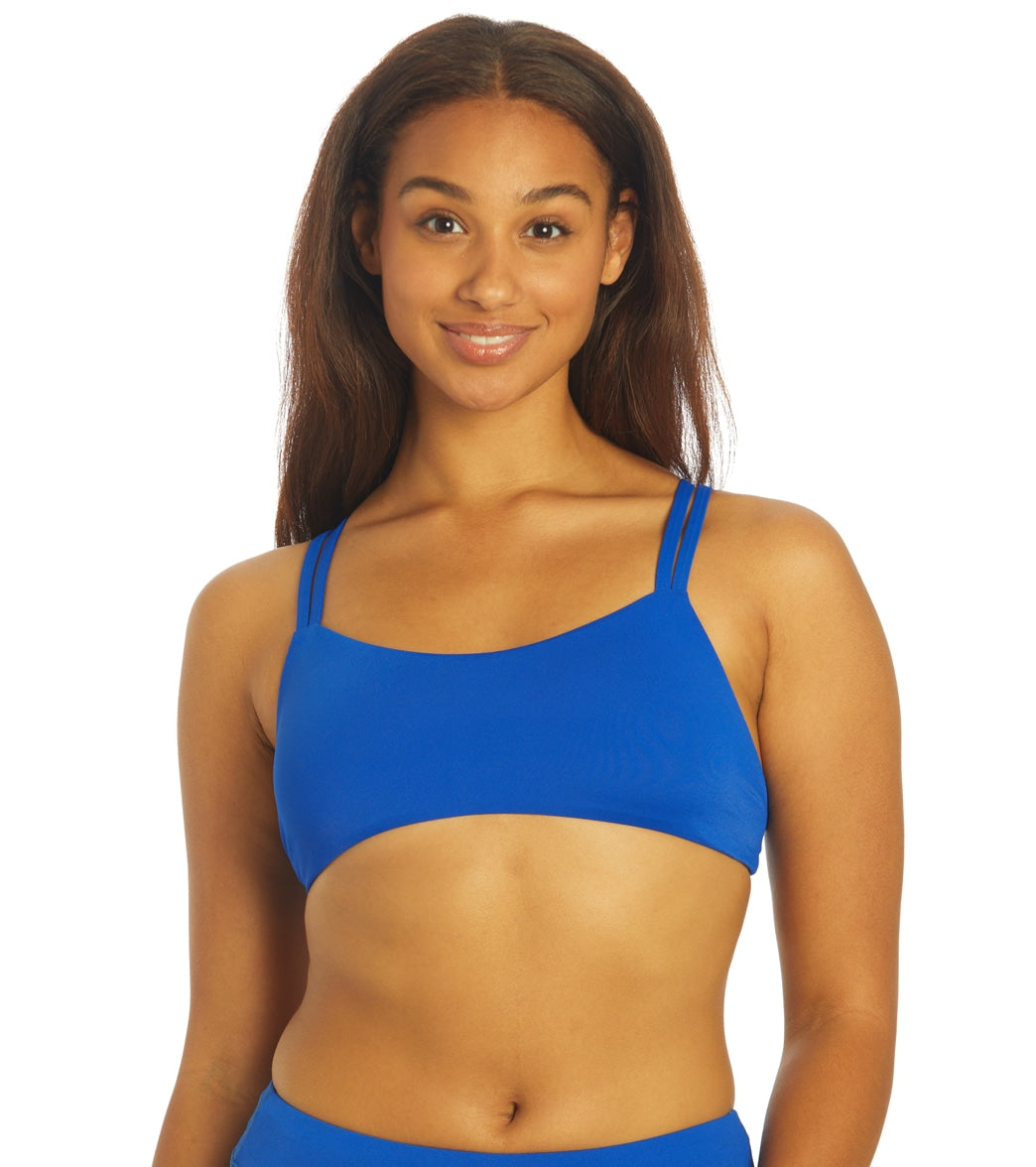 JOLYN Women's Fendrick Solid Bikini Top