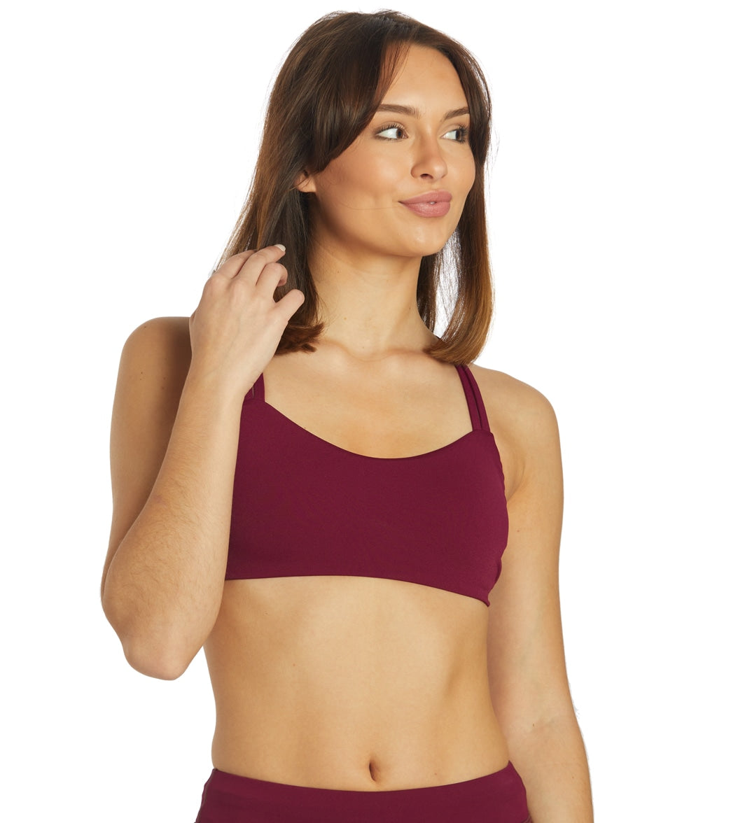 JOLYN Women's Fendrick Solid Bikini Top