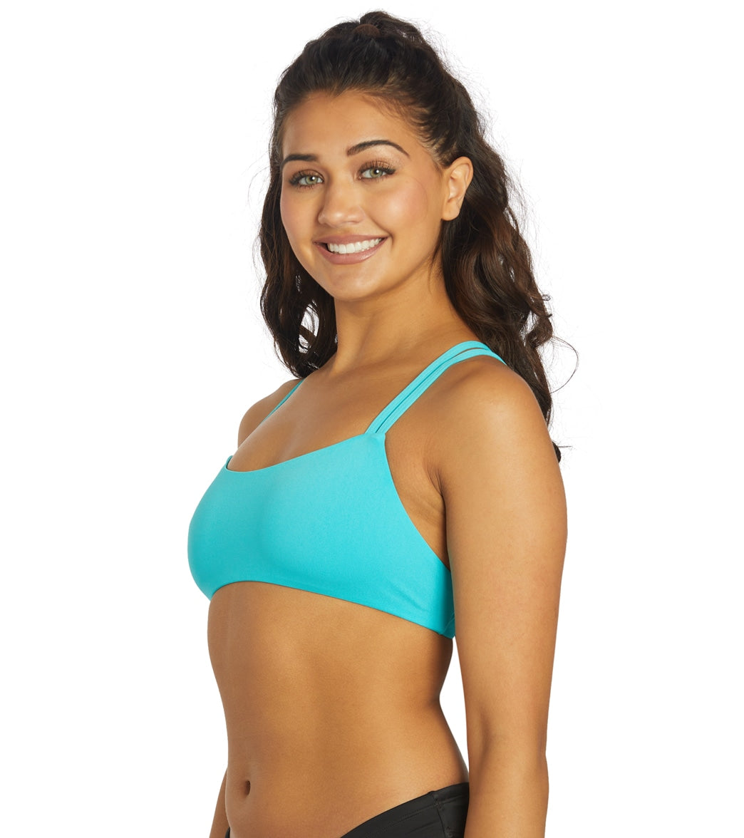 JOLYN Women's Fendrick Solid Bikini Top