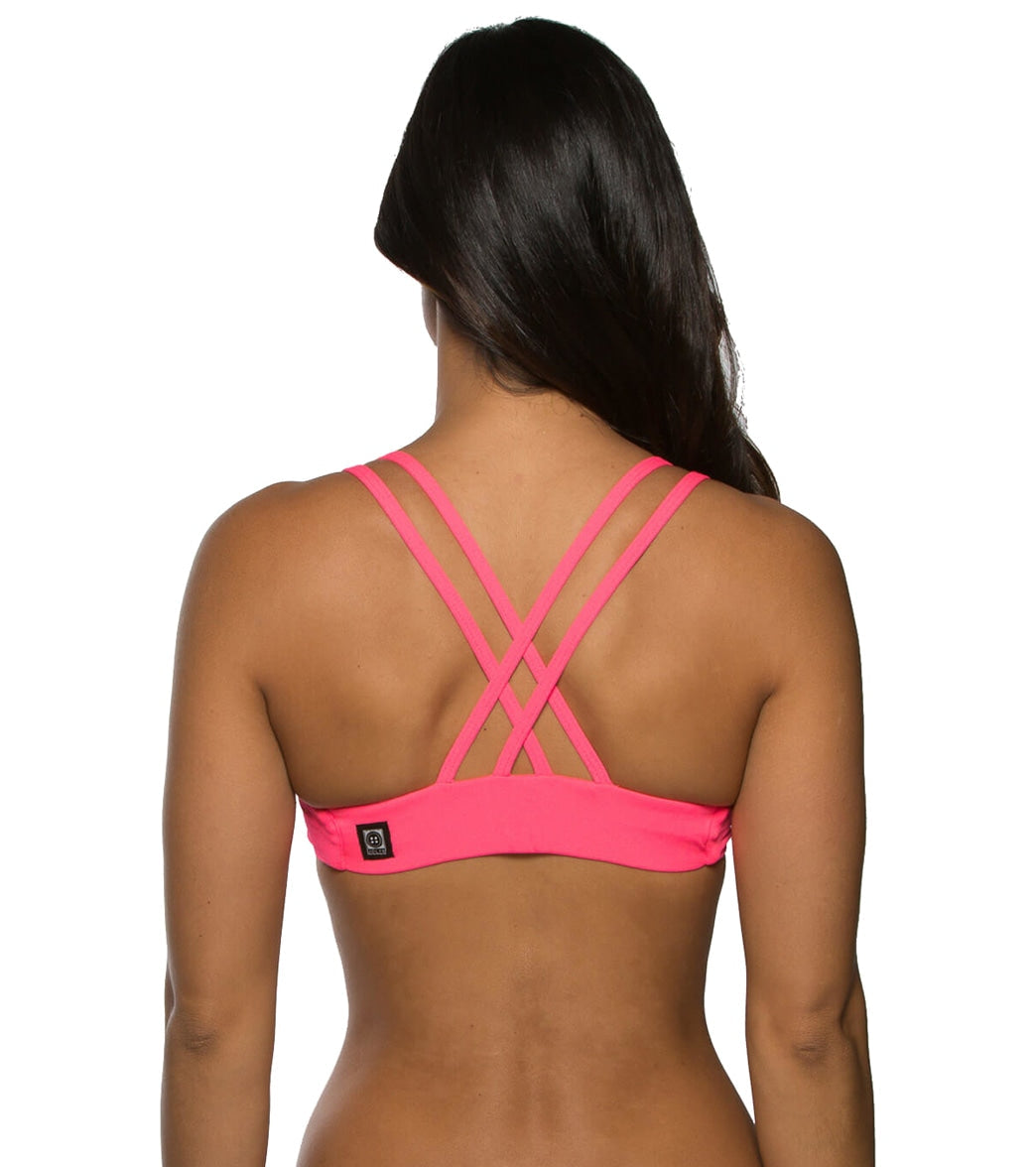 JOLYN Women's Fendrick Solid Bikini Top